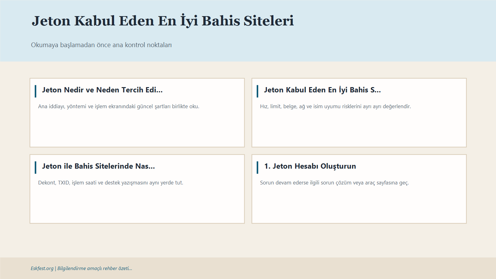 Jeton Kabul Eden En İyi Bahis Siteleri 1 Jeton Kabul Eden En İyi Bahis Siteleri Için Kısa Karar Ve Kontrol Infografiği